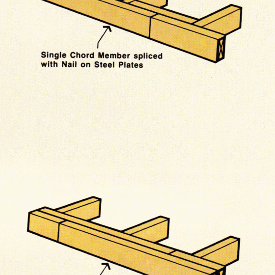 Splicing chord members