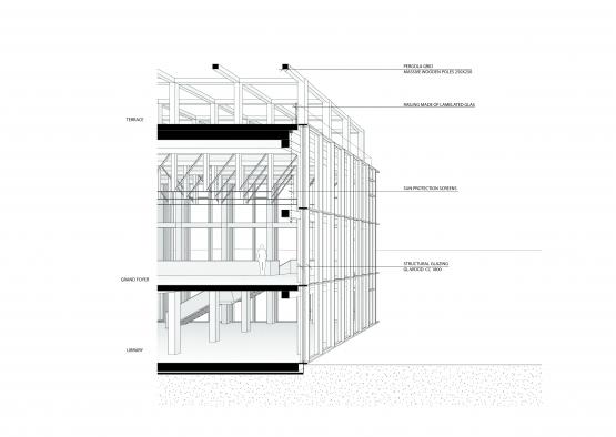 a drawing of a building