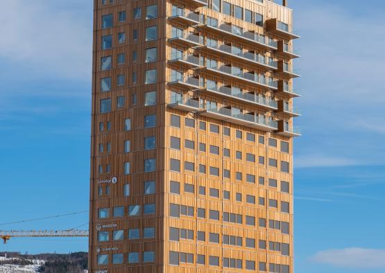 a tall building with many windows